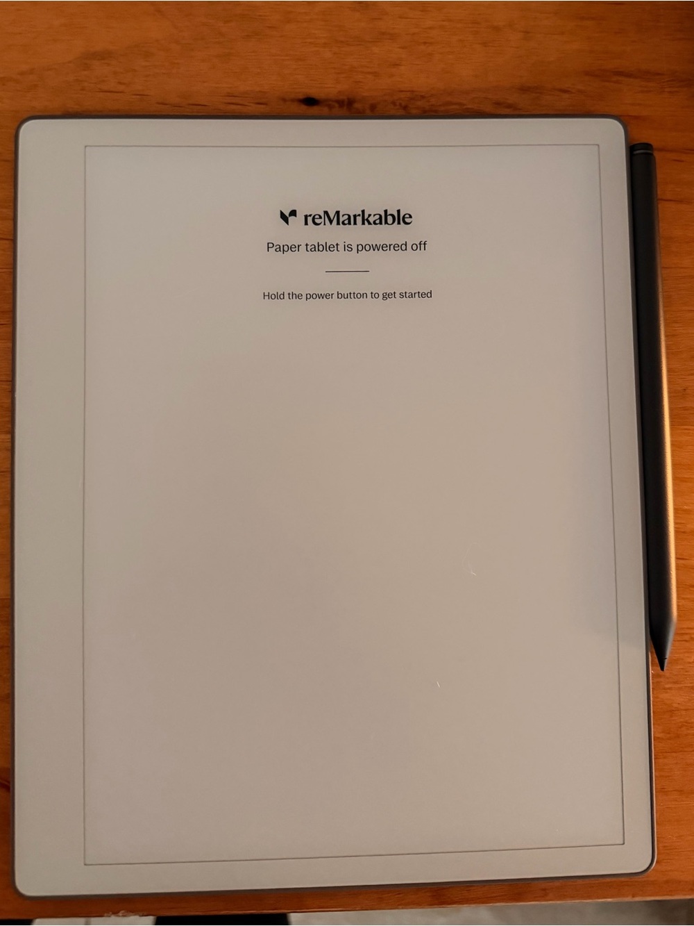 Remarkable Paper Tablet with Black Stylus — White Display